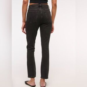 Abercrombie black wash the skinny high rise size 29/8